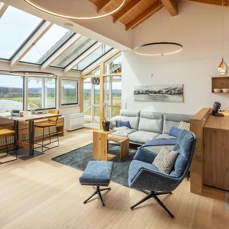 Stille X Weite - Hochwertige Wohnung Mit See-Panorama Kronburg Eksteriør billede