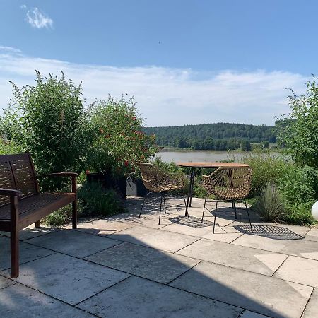 Stille X Weite - Hochwertige Wohnung Mit See-Panorama Kronburg Eksteriør billede