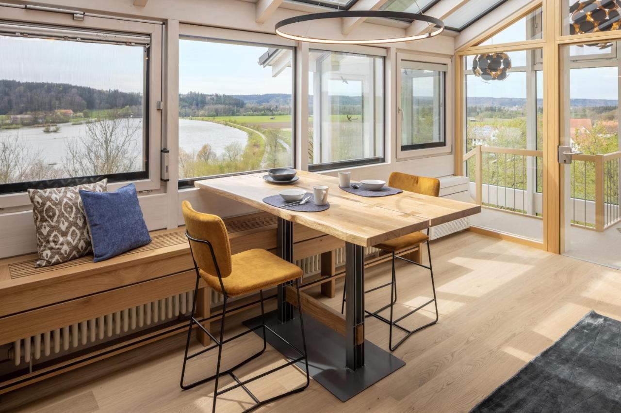 Stille X Weite - Hochwertige Wohnung Mit See-Panorama Kronburg Eksteriør billede