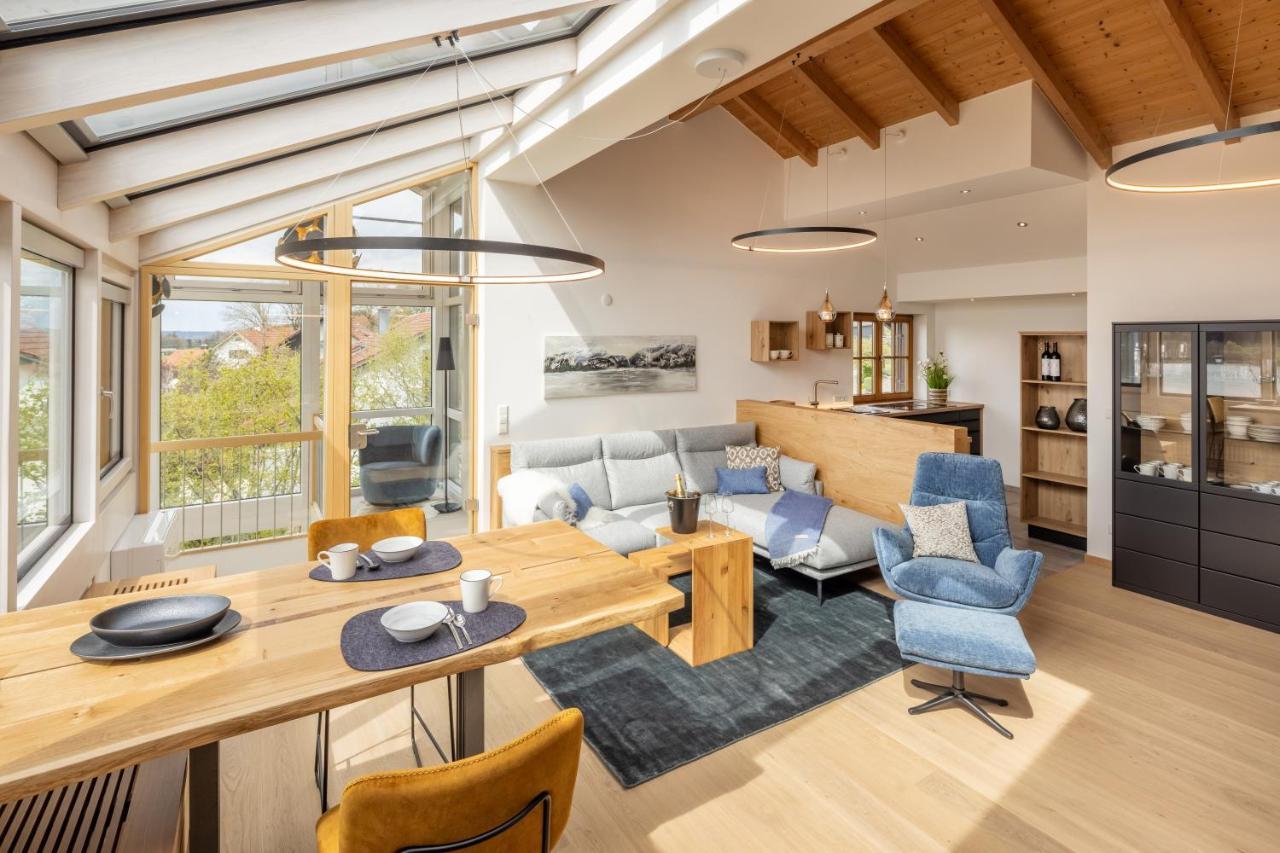 Stille X Weite - Hochwertige Wohnung Mit See-Panorama Kronburg Eksteriør billede