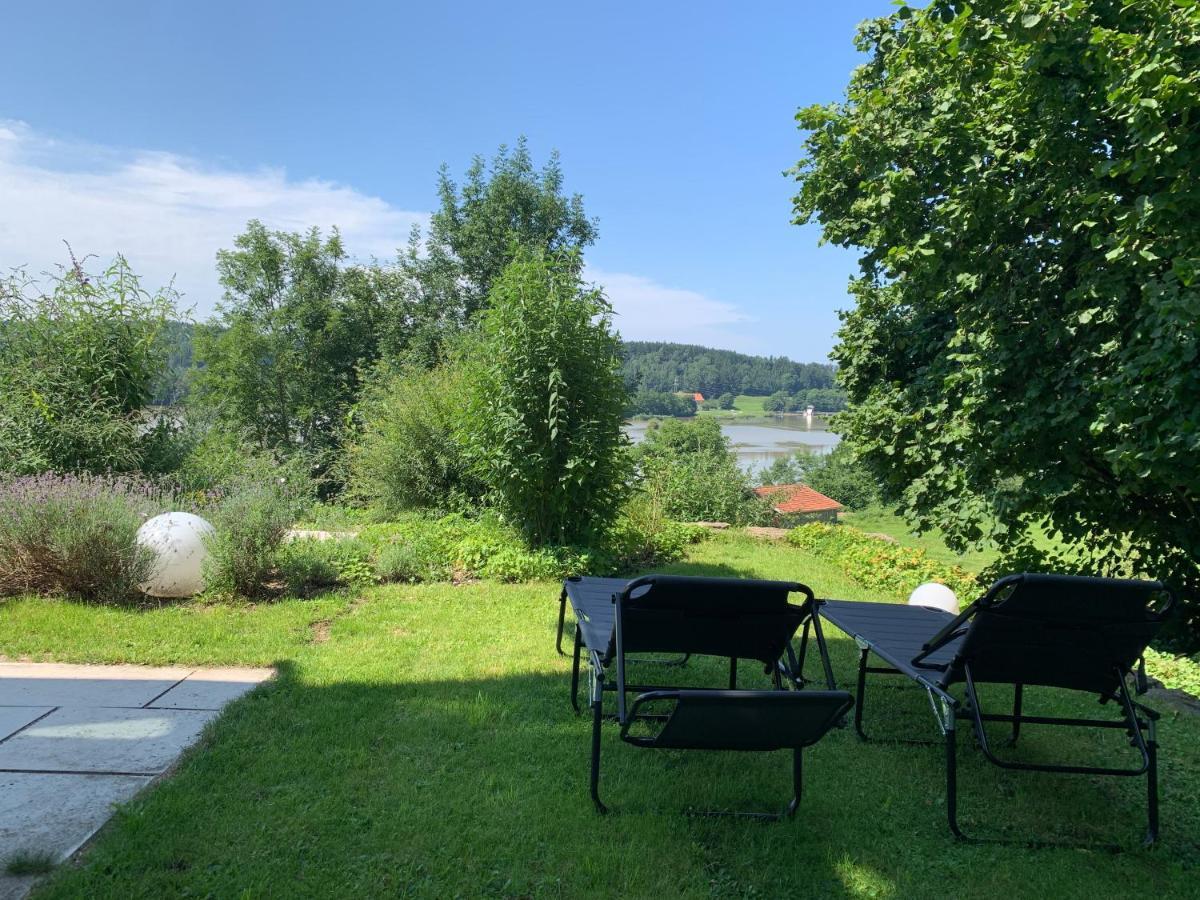 Stille X Weite - Hochwertige Wohnung Mit See-Panorama Kronburg Eksteriør billede
